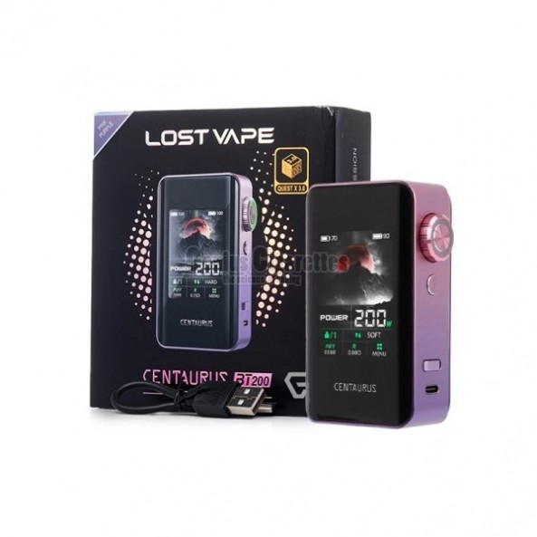 Lost Vape Centaurus BT200 Box Mod 200W Pink Purple